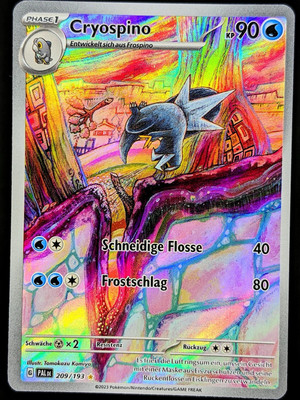 Arctibax 209/193 | Paldea Evolved | Pokemon | Near Mint | Deutsch | Cryospino AR