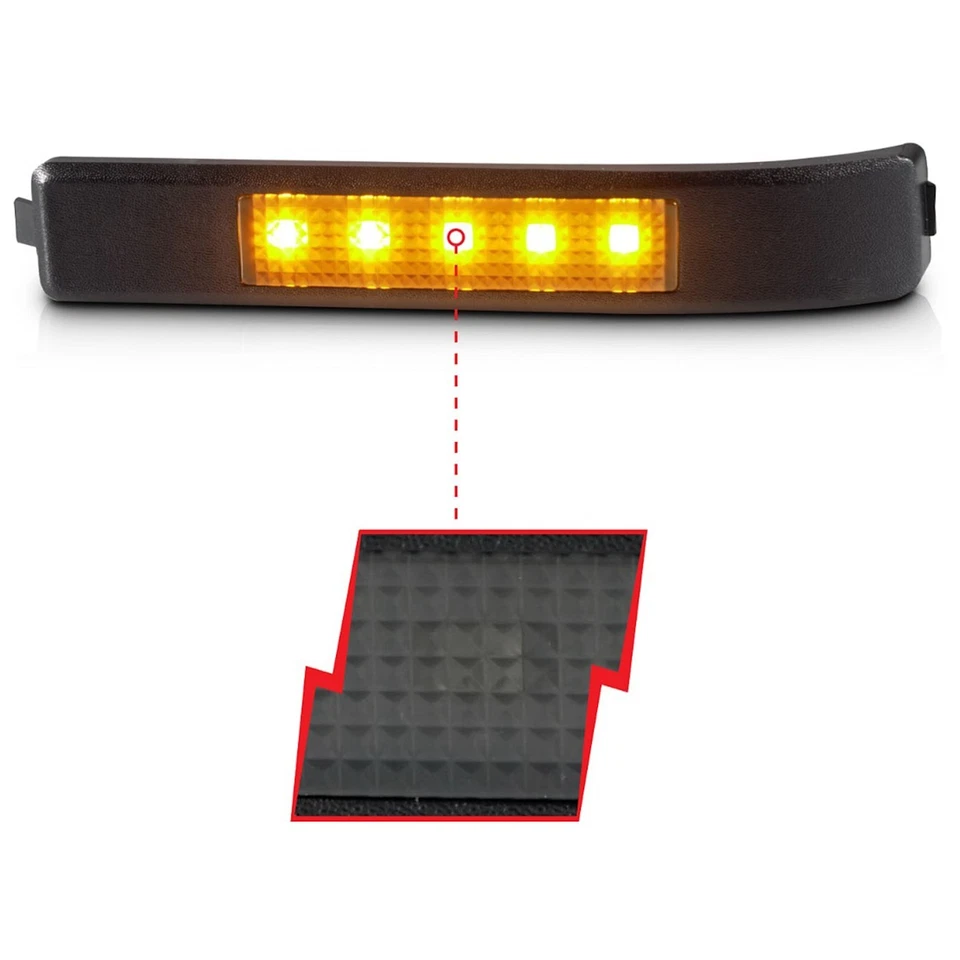 Anzo 861114 Turn Signal Lights Corner Side Marker Park Lamps Set of 2 Pair - Image 4 of 4