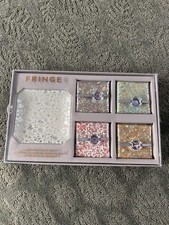 Fringe Studio Luxury Gift Set   Soaps, Glass Tray  Crystal Bracelets New 