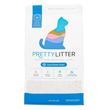 Lotus Flower Cat Litter - 8lbs: Low Dust, Scented, Odor Control, Lightweight