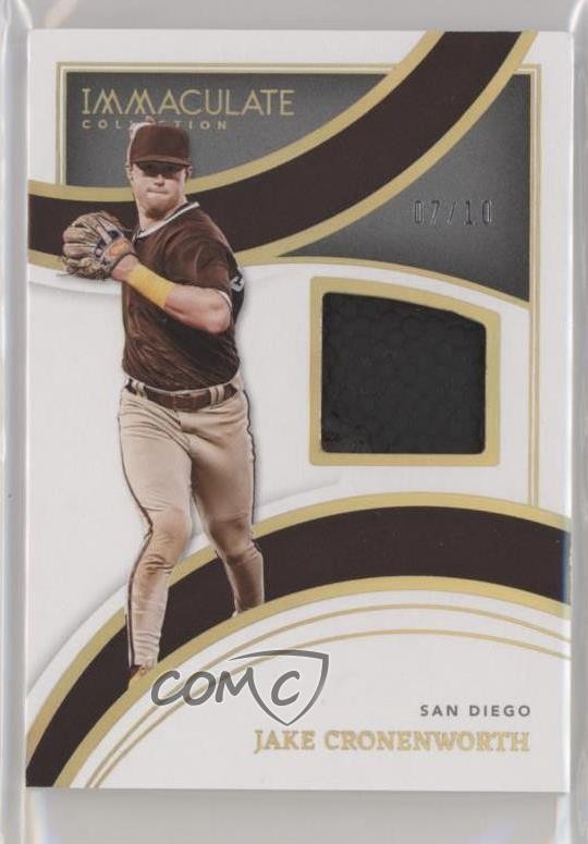 2022 Panini Immaculate Materials Relics Batting Glove 7/10 Jake Cronenworth