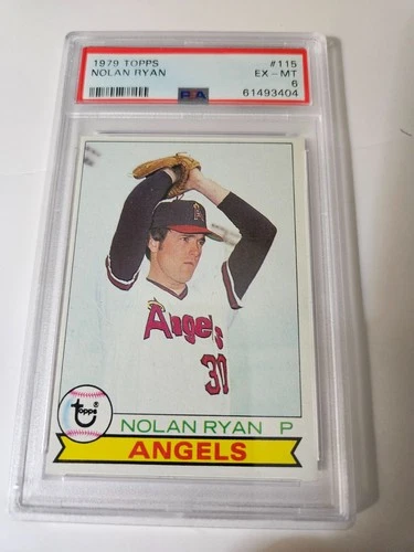 1979 Topps Nolan Ryan #115 PSA 6