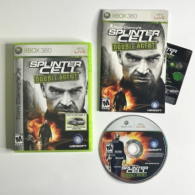 Tom Clancy's Splinter Cell: Double Agent (Xbox 360 2006) Manual Tested Working