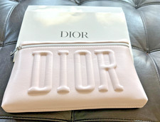 Dior Beauty Makeup Pouch Light Pink Logo Novelty GWP w/ Box