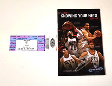 2008-2009, Nets Signed Pamphlet, Brook Lopez & Devin Harris