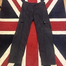 UK British Police Surplus Issue Dark Blue/black Rip-Stop Field Combat 34/31