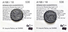 FITZ CONSTANTINE I AE FOLLIS CYZICUS URBS ROMA LUPA ROMANA 2,92g 17mm ±FIY2165