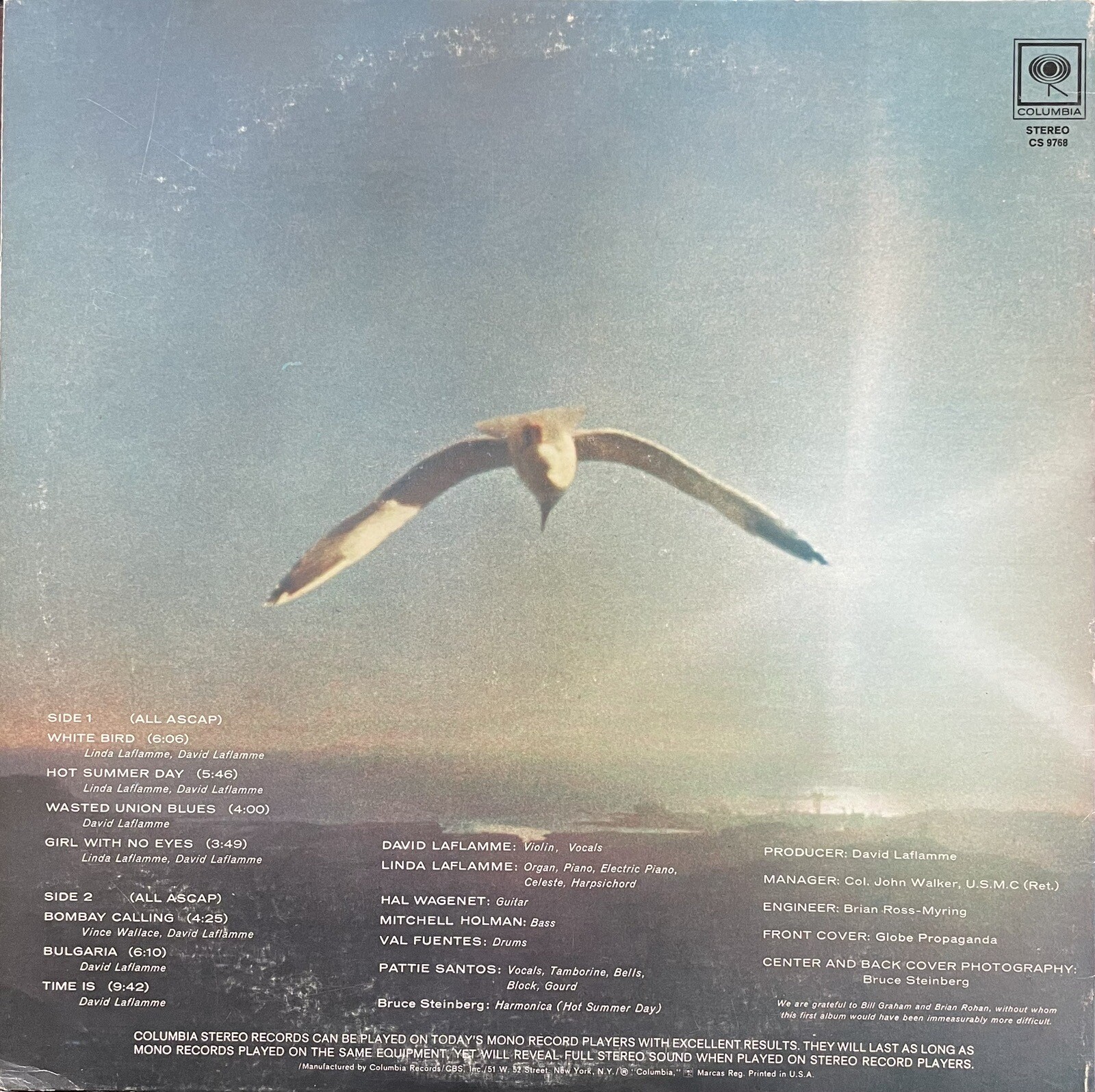 It's A Beautiful DayIt's A Beautiful DayColumbiaCS 9768/ Vinyl,Album