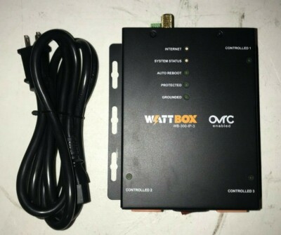 Wattbox WB-200-2 2 Outlet Compact Mountable Surge Protector 6/' power cord