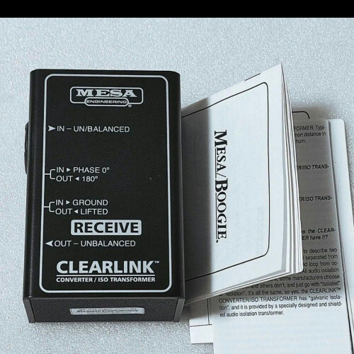 【未使用】Mesa Boogie メサブギー CLEARLINK RECEIVE Mesa Boogie CLEARLINK RECEIVE Buffer | eBay