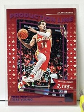 2022-23 Donruss Production Line Press Proof Purple #3 Trae Young - Atlanta Hawks