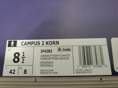 Adidas x Korn Campus 2 Follow The Leader | Mens 8.5 BRAND Adidas x Korn Campus 2 Follow The Leader | Mens 8.5 BRAND