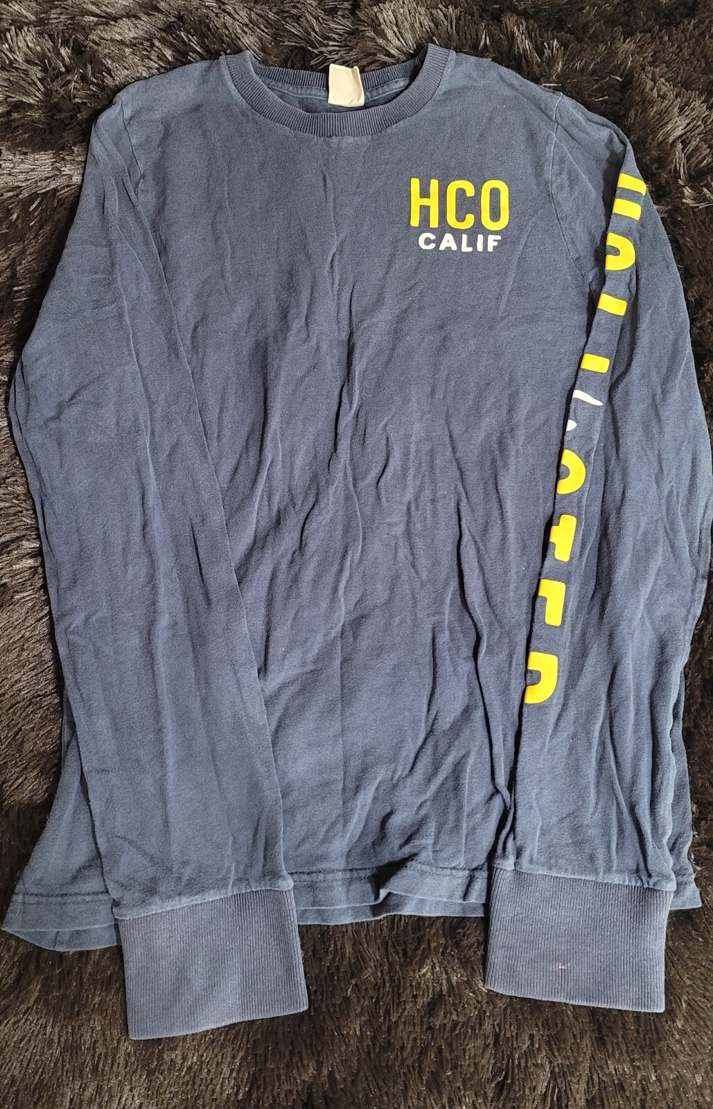 hollister long sleeve shirt medium