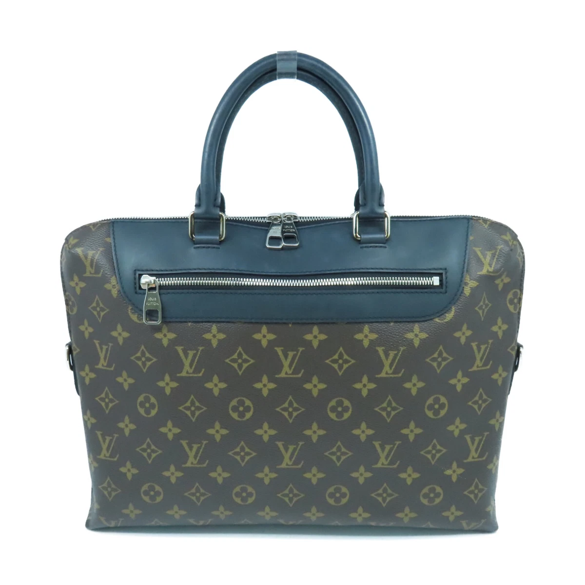 Louis Vuitton LV SHW Briefcase M54019 Monogram Brown Black eBay