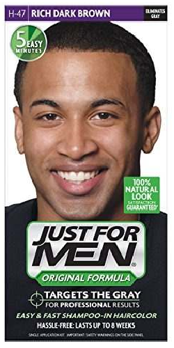 Gray Hair Coloring Kit For Men, Keratin