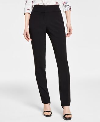 Bcx Juniors' Straight-Leg Trouser Pants - Black, 15 (plus) ESF18796