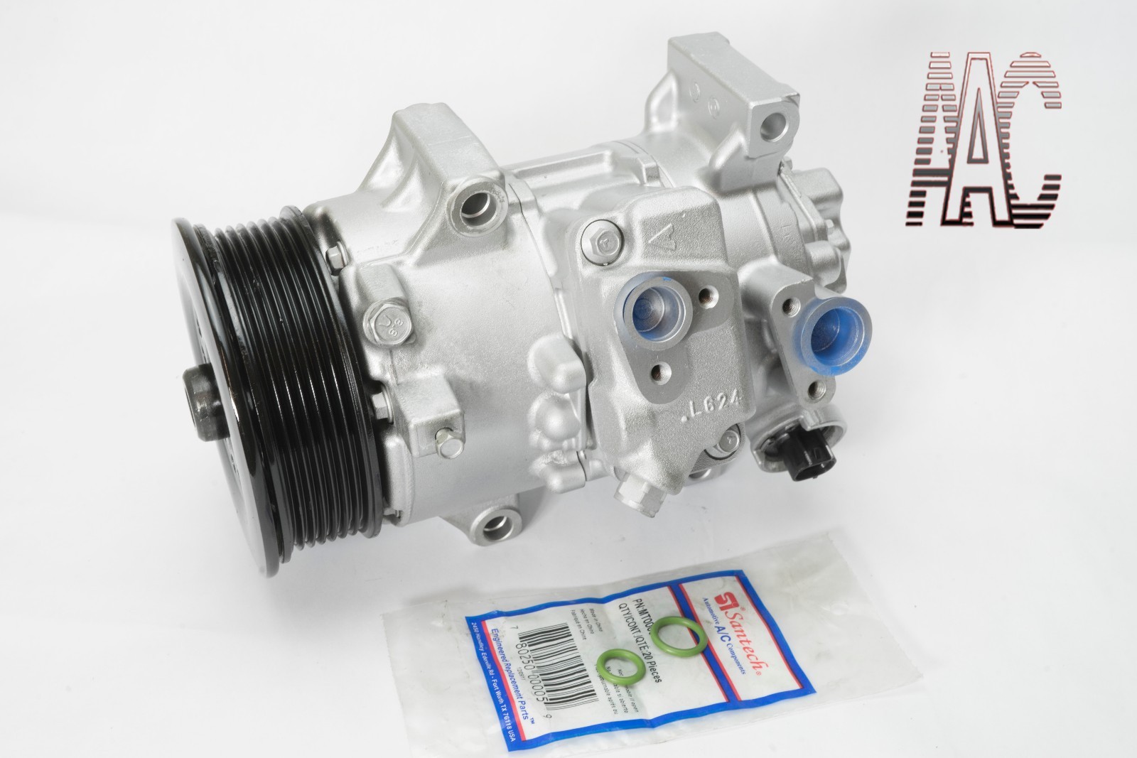 Remanufactured A/C Compressor With Clutch For 08-14 Scion XB, 09-10 Pontiac Vibe, 09-12 Toyota Corolla 2.4L