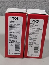 Lot of 2 Boxes Hollister 7906 1oz Bottles Adapt Ostomy Stoma Powder NEW