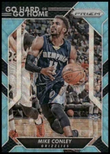 2016-17 Panini Prizm Go Hard or Go Home Teal Wave Prizm /25 Mike Conley #8