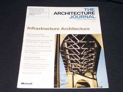 #11 THE ARCHITECTURE JOURNAL MAGAZINE - INFRASTRUCTURE COVER - H 2893