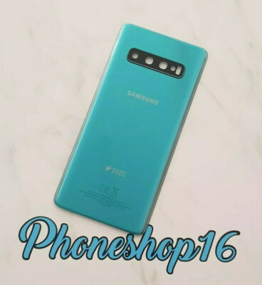 Original Samsung Galaxy S10 SM-G973F/DS DUOS Akkudeckel Deckel Backcover Grün A