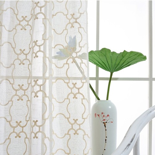 rideau pour salle a manger moderne