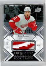 2019-20 Exquisite Collection Rookie Patches #RPFZ Filip Zadina /299