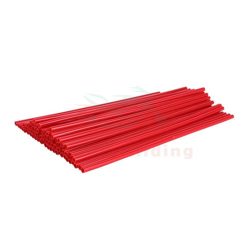 72x Motorcycle Dirt Pit Bike Spoke Skins Covers Wraps Wheel Rim Guard Protector - Foto 23 di 42