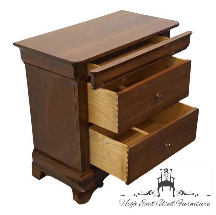 DURHAM FURNITURE Solid Cherry Contemporary Traditional Style 28" Three Drawer...