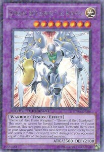 Elemental Hero Shining Flare Wingman - DT03-EN086 - Rare Parallel Rare - Duel Te