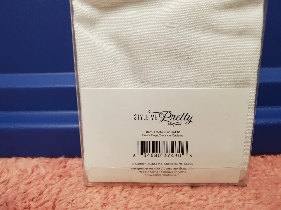 Bolsas Style Me Pretty Wedding Favor 5 quilates Boda "Lovely Bridesmaid" Favor Bolsos Foto 3 de 3