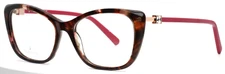 SWAROVSKI SK5416 055 Tortoise Womens Semi Cat Eye Eyeglasses 53-16-145 B:41