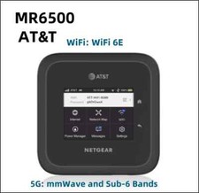 Nighthawk Netgear M6 Pro MR6500 5G WiFi 6E Mobile Hotspot LTE CAT20 Router