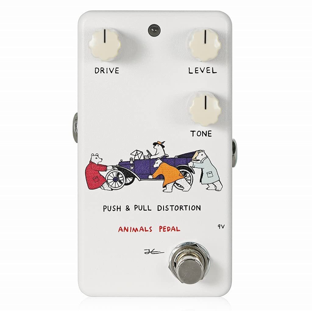 Animals Pedal Push & Pull Distotion Distotion Guitar effector From