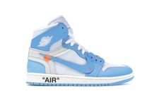 Size 9 - Jordan 1 Retro OG x Off-White High UNC for sale online | eBay