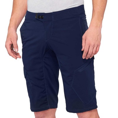 Radhosen kurz 100% Ridecamp - Short - Navy - Blau 34
