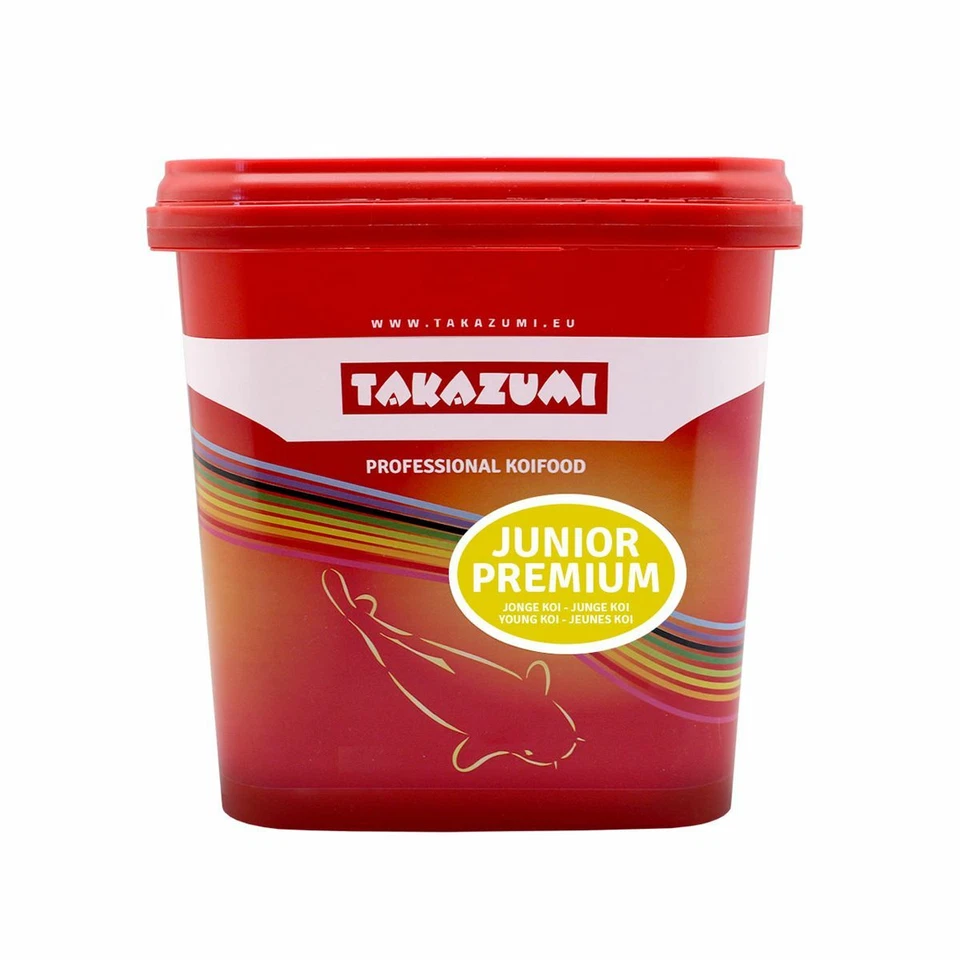 Takazumi Koi-Futter Junior Premium - Aufzuchtfutter 2,5kg (17,56 EUR/kg)