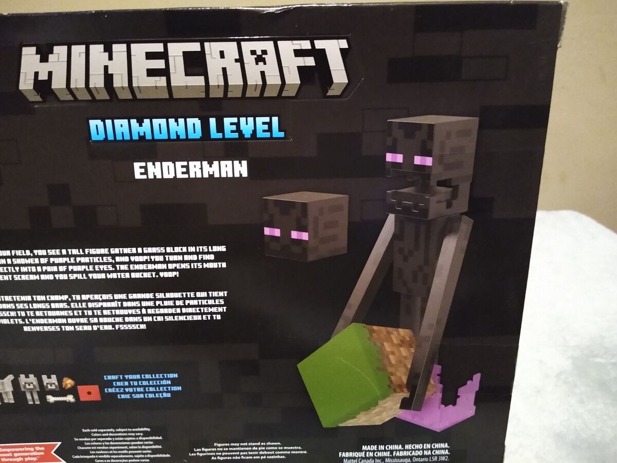 Minecraft Diamond Level Enderman Action Figure