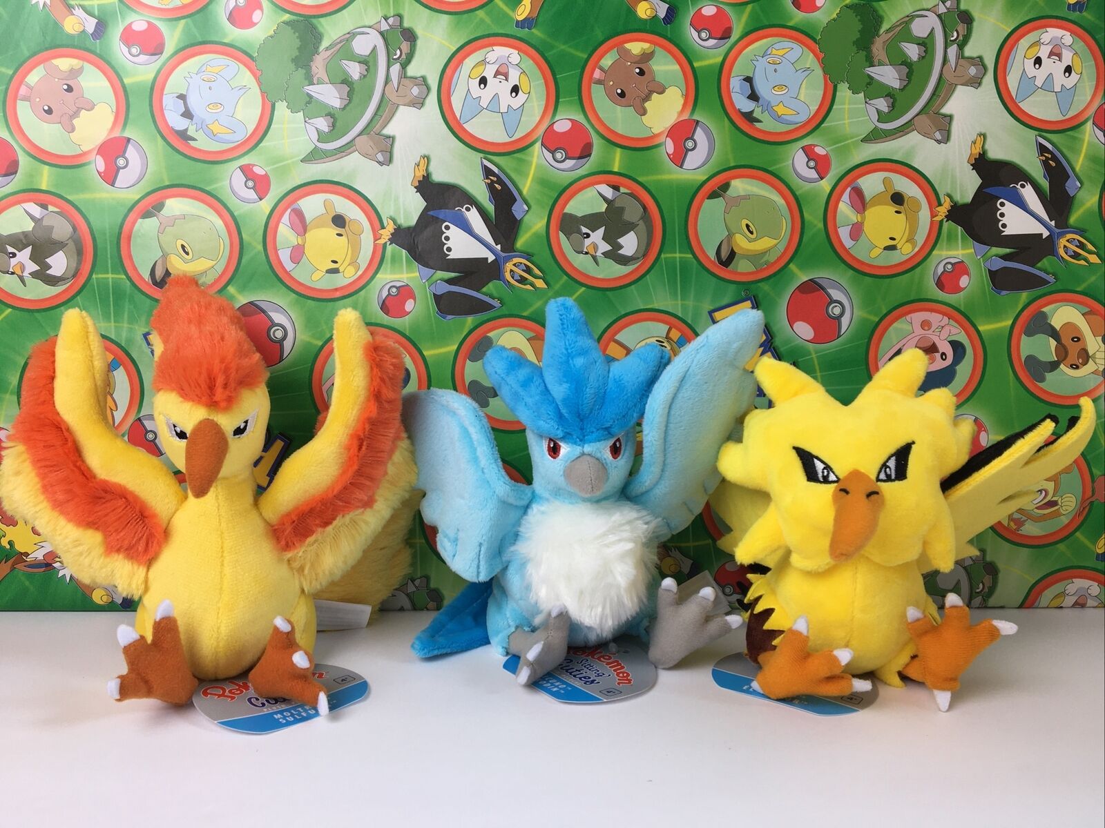 3 Styles Cute Zapdos Articuno Moltres 28-30CM Plush Doll For Children Gifts  Retail - Price history & Review, AliExpress Seller - ToyWorld