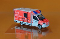 "Herpa 097116 Mercedes-Benz Sprinter 18 RTW \"Feuerwehr Bochum\" 1:87 Neu"