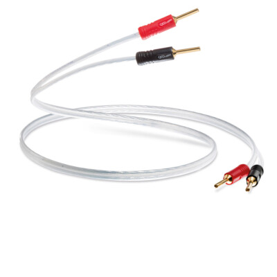QED Performance XT25 Lautsprecher-Kabel 2,5 MM mit Airloc Bananas 2x5m(UVP:199 )