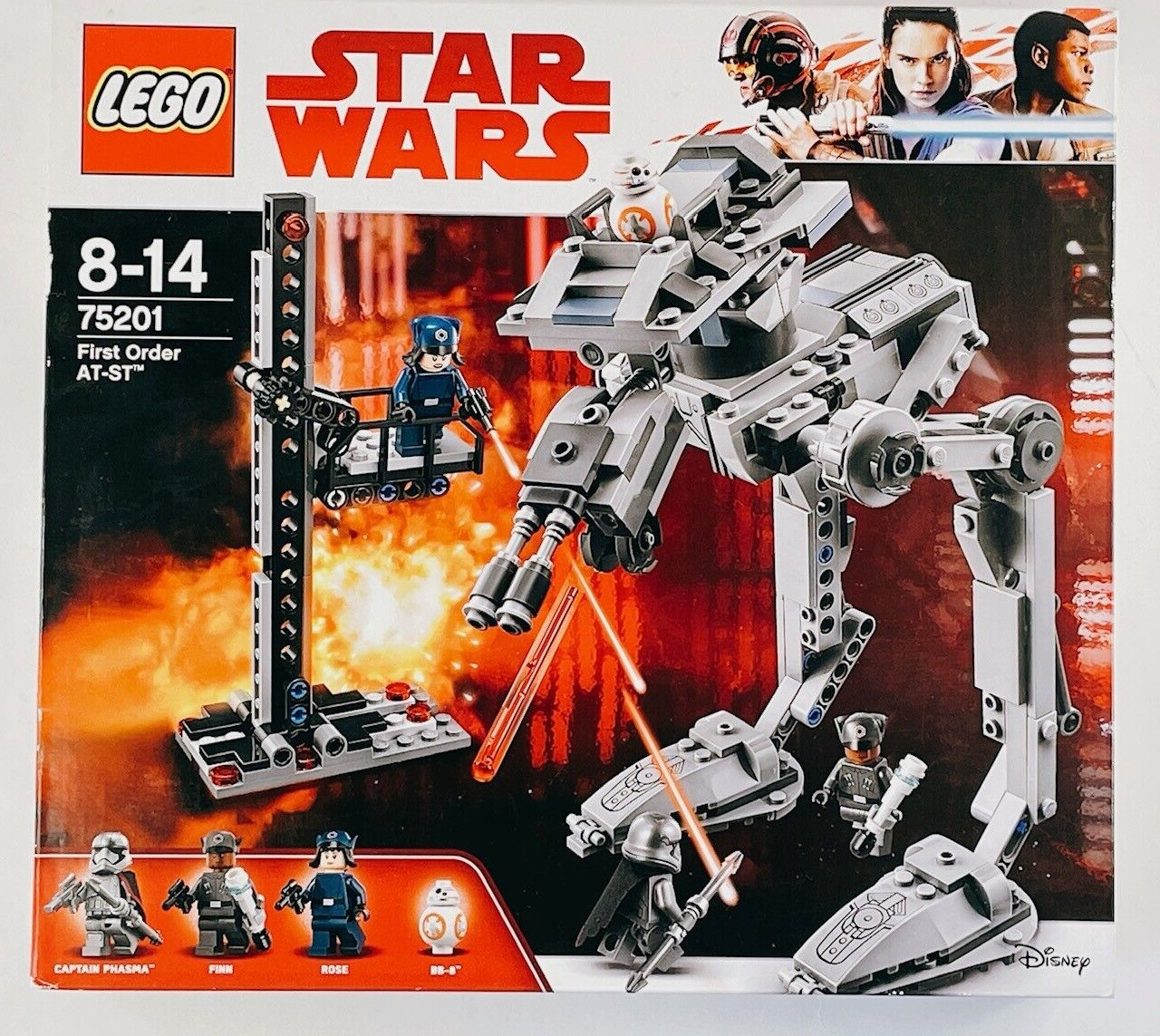 LEGO Star Wars 75201 Fist Order AT-ST 370 Pieces 2018 from Japan