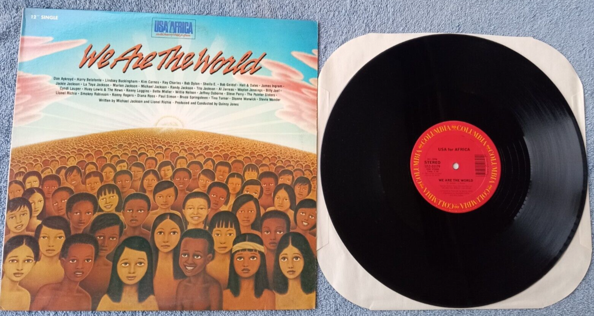 USA for Africa We Are The World 12