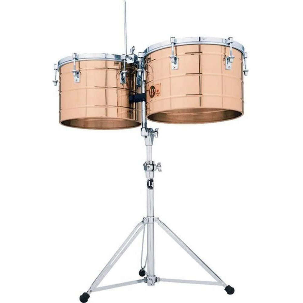 LP Tito Puente 15-16 Inch Thunder Timbs Timbales - Bronze | eBay LP Tito Puente 15-16 Inch Thunder Timbs Timbales - Bronze | eBay
