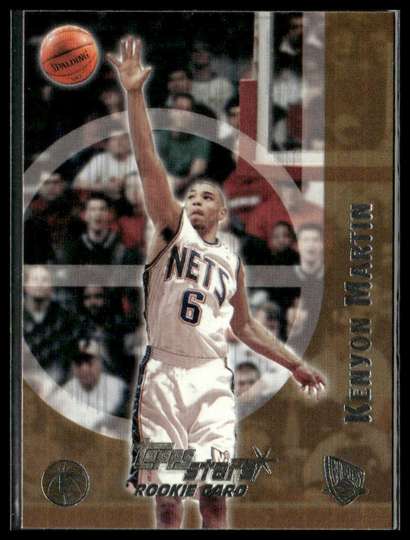 2000-01 Topps Stars #102 Kenyon Martin New Jersey Nets Rookie