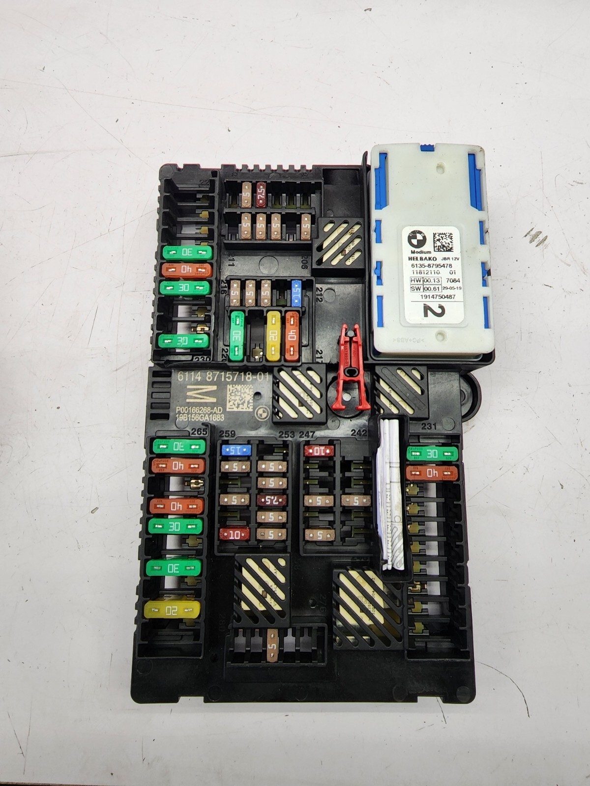 2019-21 BMW G20 330I Fuse Box OEM 61148715718 AH0214 | eBay