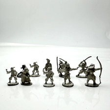 GW Ral Partha Warrior Mixed Lot of 10 Vintage 70s 80s 90s D D Miniature Figures