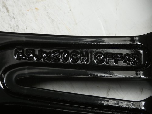 RANGE ROVER VELAR STYLE 7014 20" ALLOY WHEEL RIM LR091539 BLACK OEM GENUINE X1 - Picture 15 of 15