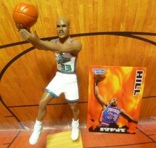 1996 GRANT HILL - Starting Lineup Figure  NBA Hoops Card - DETROIT PISTONS