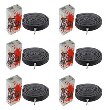 6 DURO Bicycle Inner Tubes 700 x 25c/32c 33mm Thorn Resistant Presta/Valve.